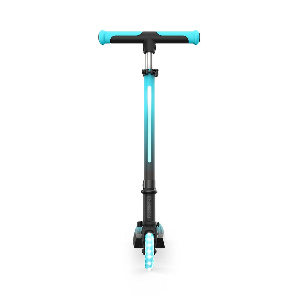 2-Wheel Light-Up Folding Kick Scooter with Adjustable Handlebar Y702