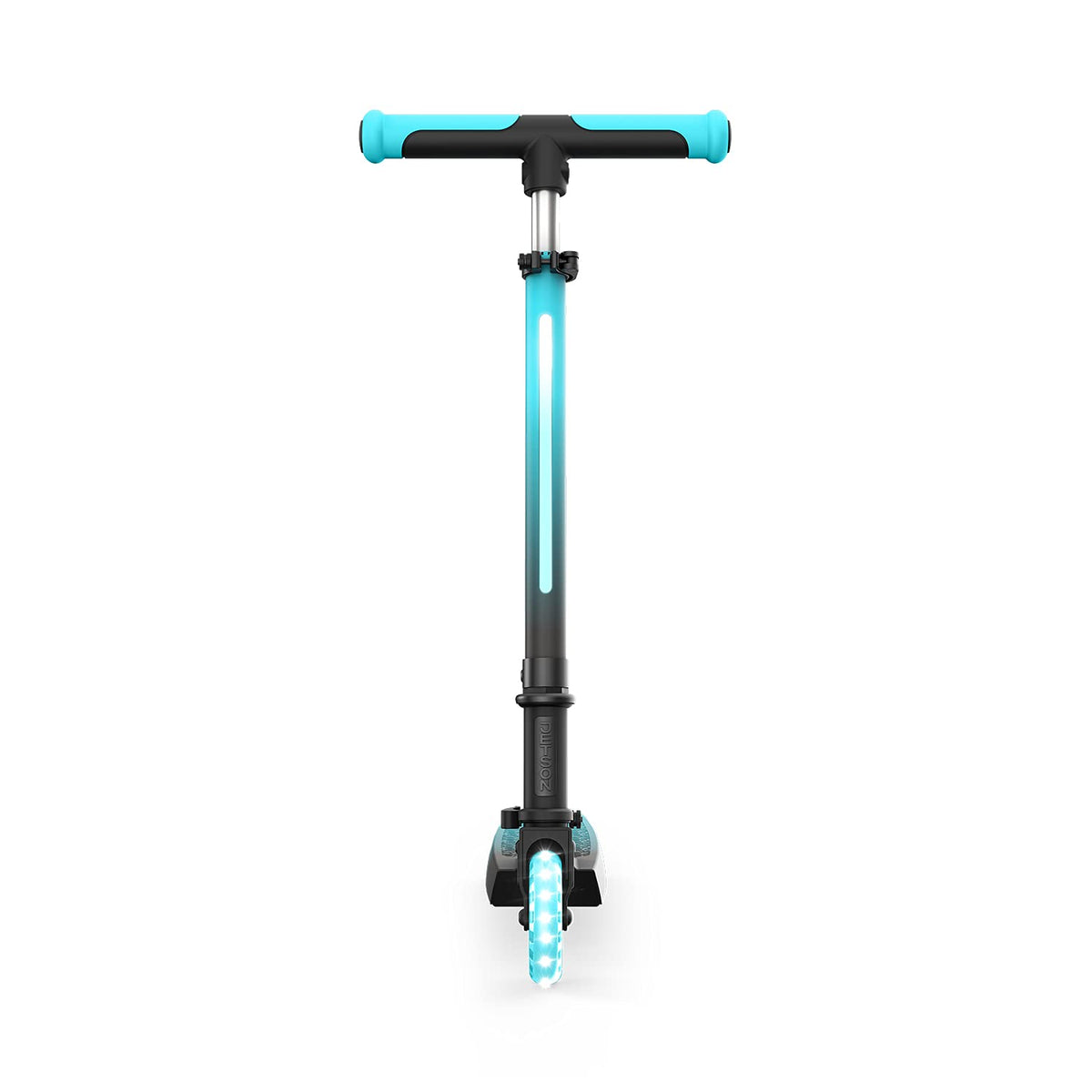 2-Wheel Light-Up Folding Kick Scooter with Adjustable Handlebar Y702