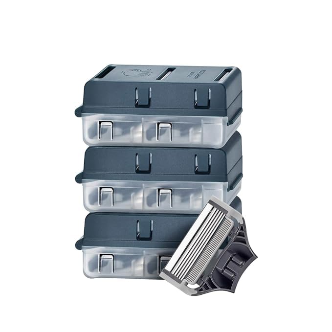 12 Count 5-Blade Razor Blade Refills B971073