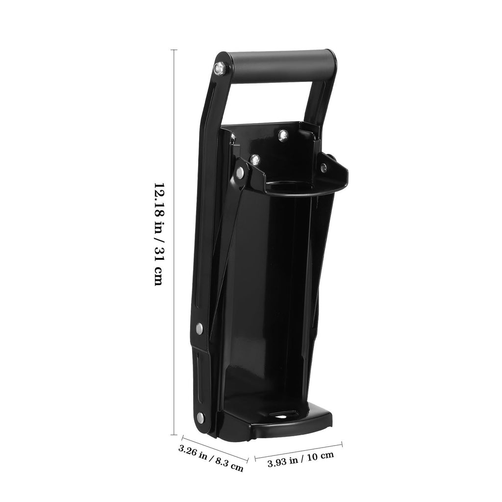 Black Heavy Duty Wall Mounted Can Crusher K887