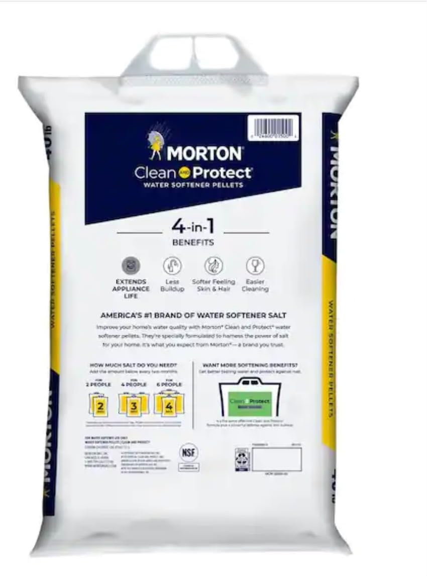 Water Softener Salt Pellets 40 lbs 2 Packs Q521