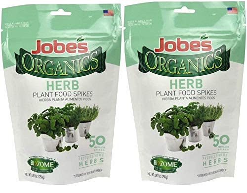 Organic Herb Fertilizer Spikes 50 Spikes 2-Pack O552574