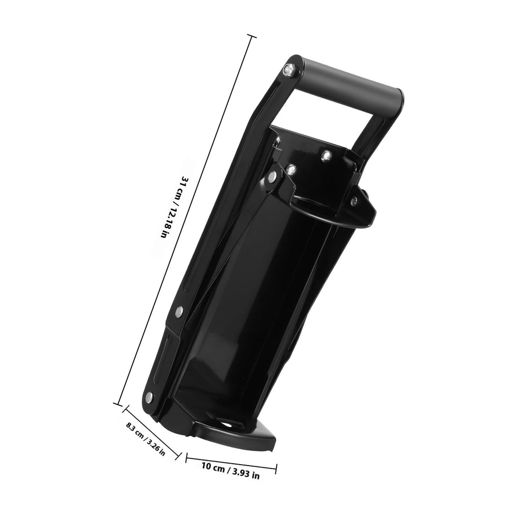 Black Heavy Duty Wall Mounted Can Crusher K887