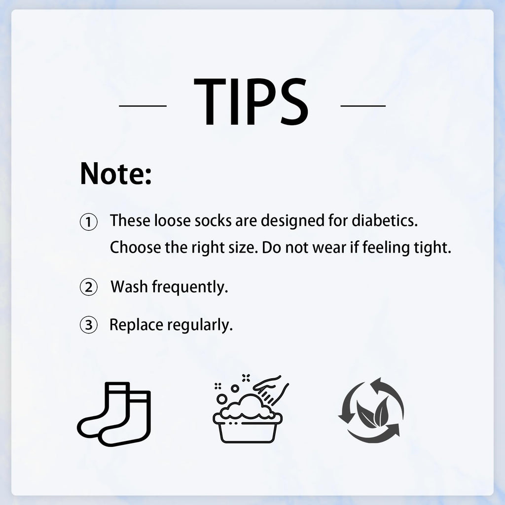 Bamboo Viscose Diabetic Socks, Black, Size 10-13, 5 Pairs L799