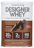 Whey Protein Powder Gourmet Chocolate 12-Ounce Pack of 2 U16617