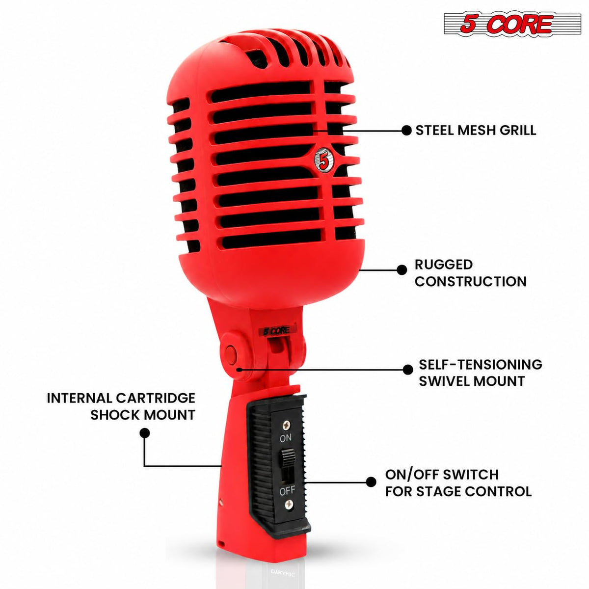 Retro Dynamic Vocal Microphone G927