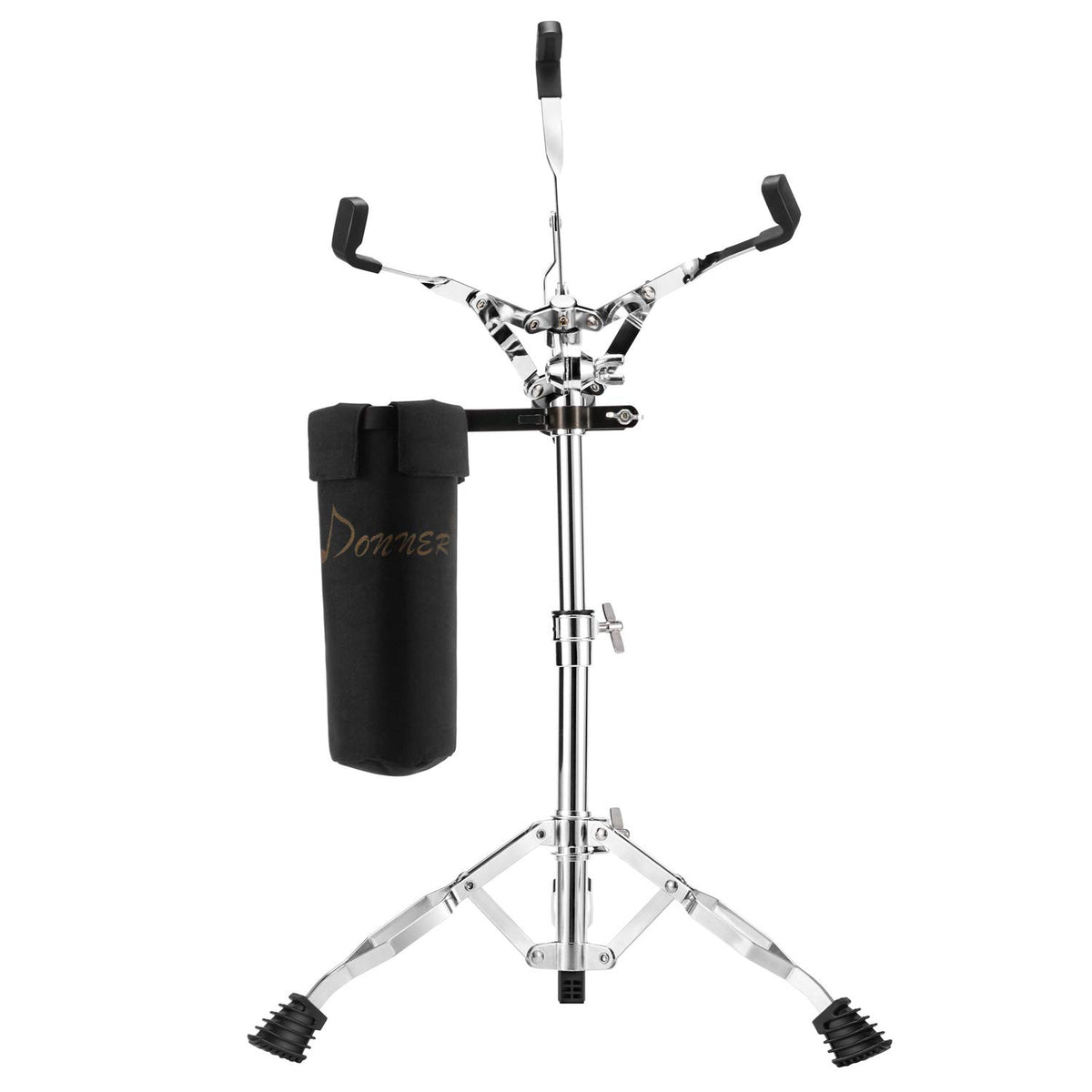 Adjustable Double Braced Snare Drum Stand with Drumstick Holder A9429