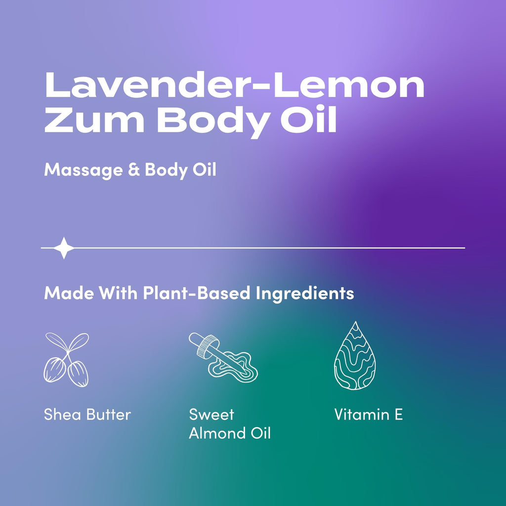 Lavender-Lemon Body & Massage Oil 4 fl oz Y807