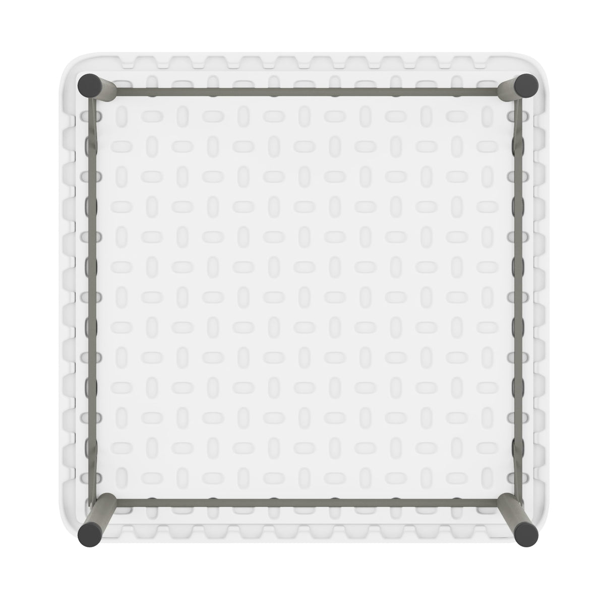 Kids 24x24 in Plastic Locking Folding Table R724