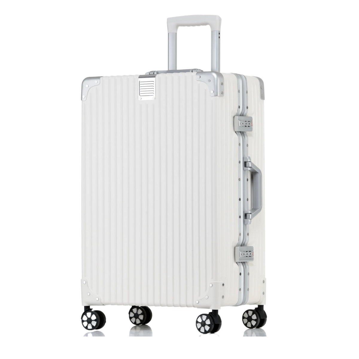 Zipperless Aluminum Frame 20 Inch Carry On Suitcase H3910