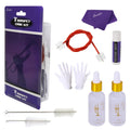 Trumpet Cleaning and Maintenance Kit with Valve Oil, Cork Grease, Cleaning Cloth, Mouthpiece, Cleaning Brush, Gloves C680