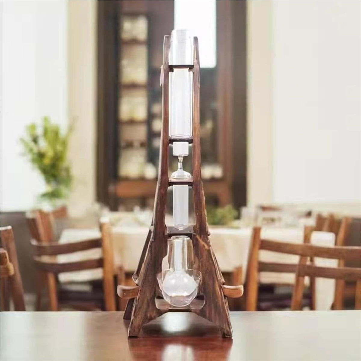 Cold Drip Coffee Maker with Double Stainless Steel Valve 8-10 Cups A135