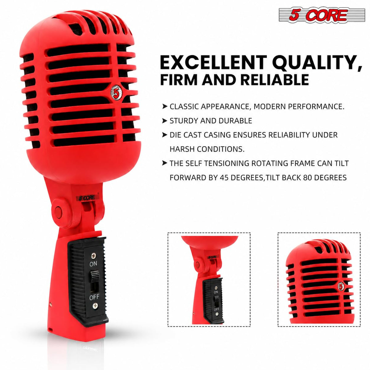 Retro Dynamic Vocal Microphone G927