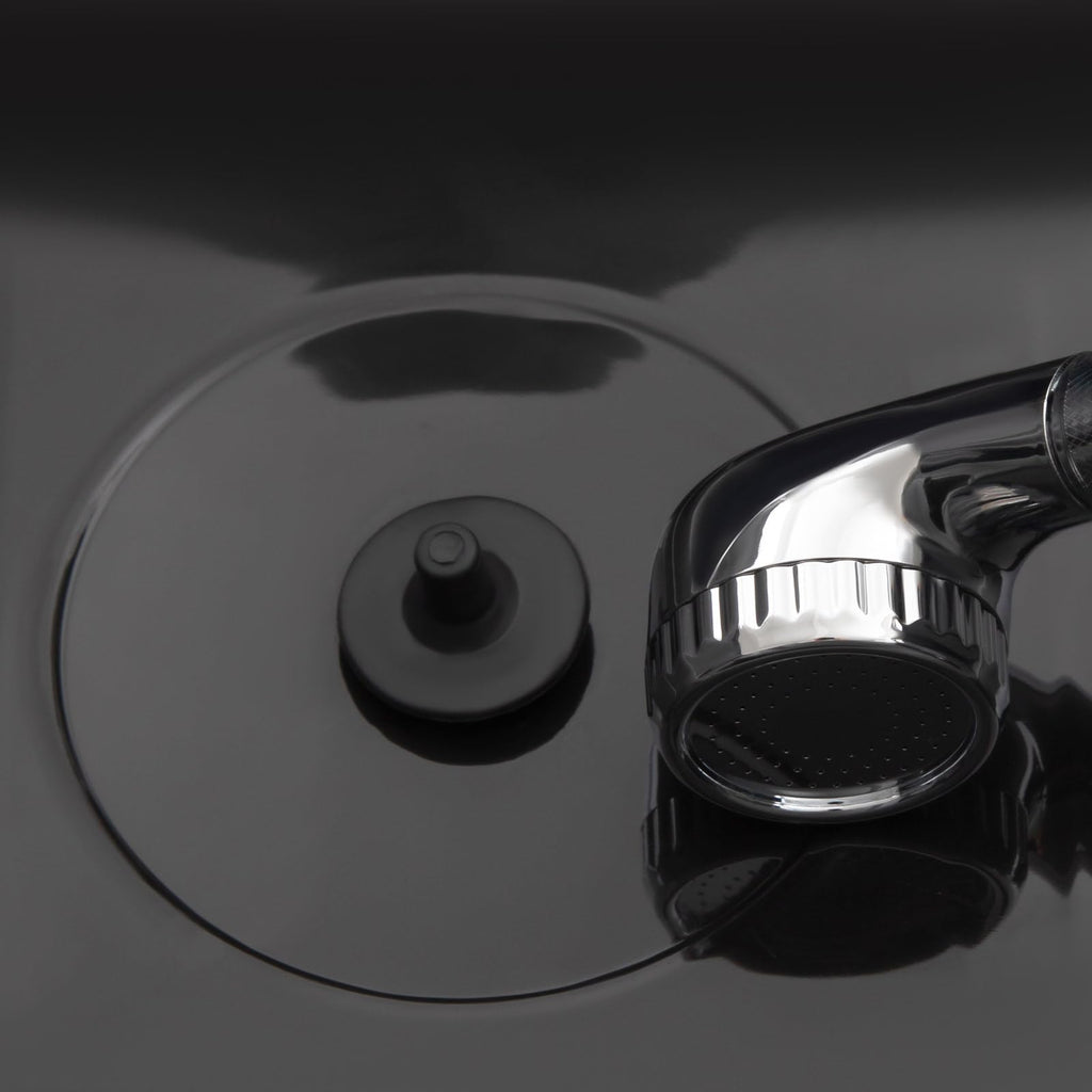 Portable Adjustable Plastic Shampoo Bowl with 2 Water Tanks W49333