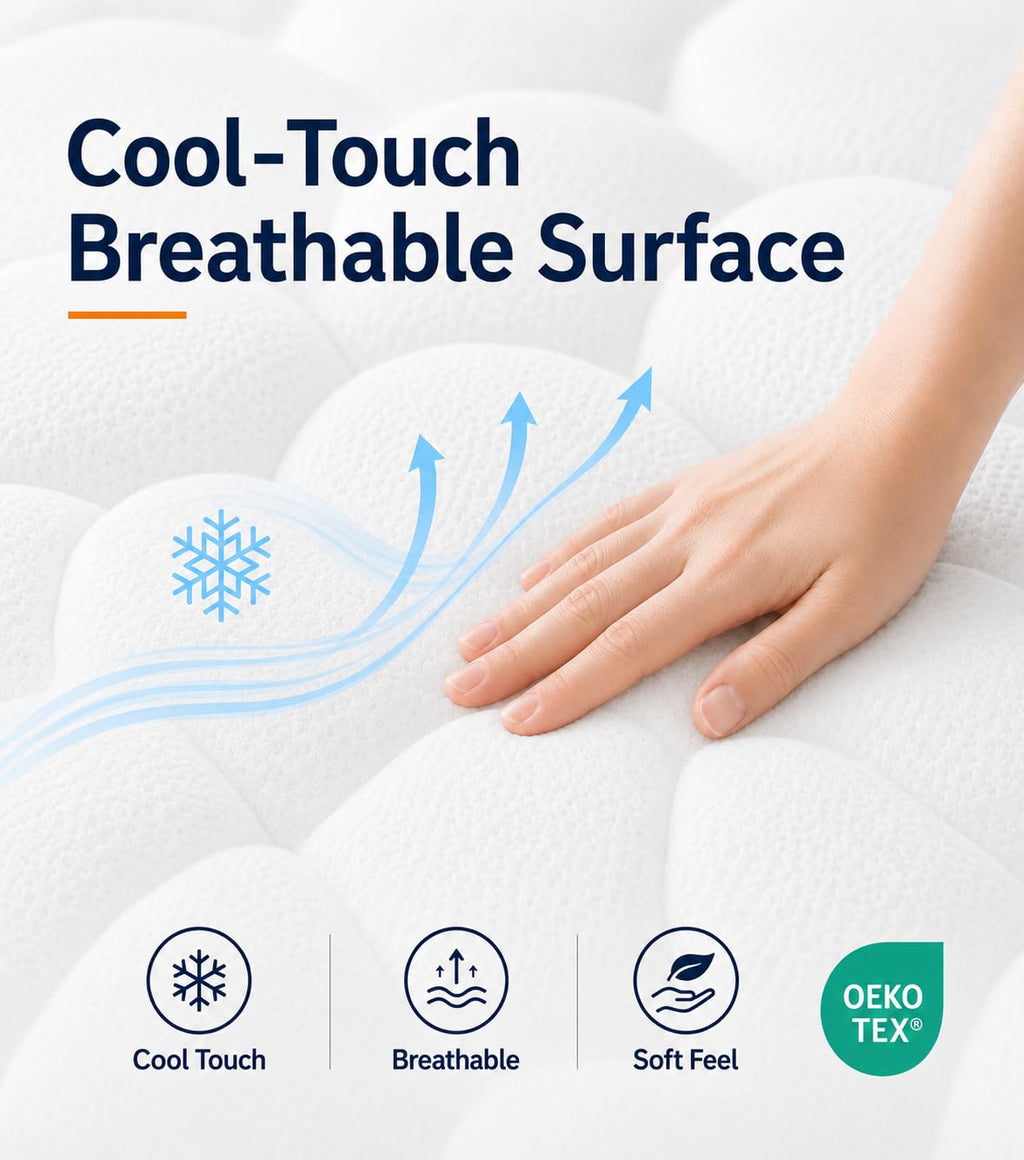 14 Inch Hybrid Full Mattress with Cooling Gel Memory Foam Z987