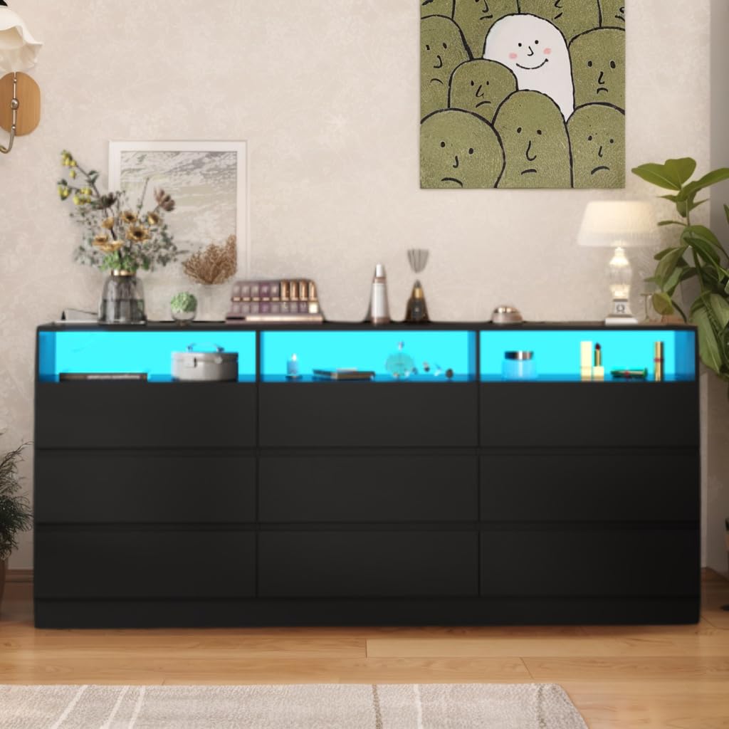 9 Drawer Dresser with Power Outlet S60538