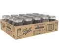 16 oz Regular Mouth Glass Canning Jars, 20 ct with Lids N689502