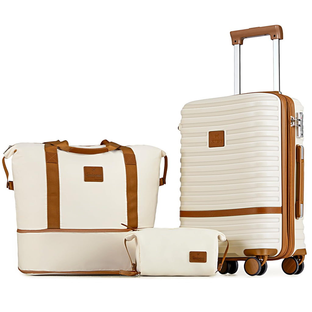 20 Inch Expandable Spinner Wheel Hard Shell Luggage Set with TSA Lock A694