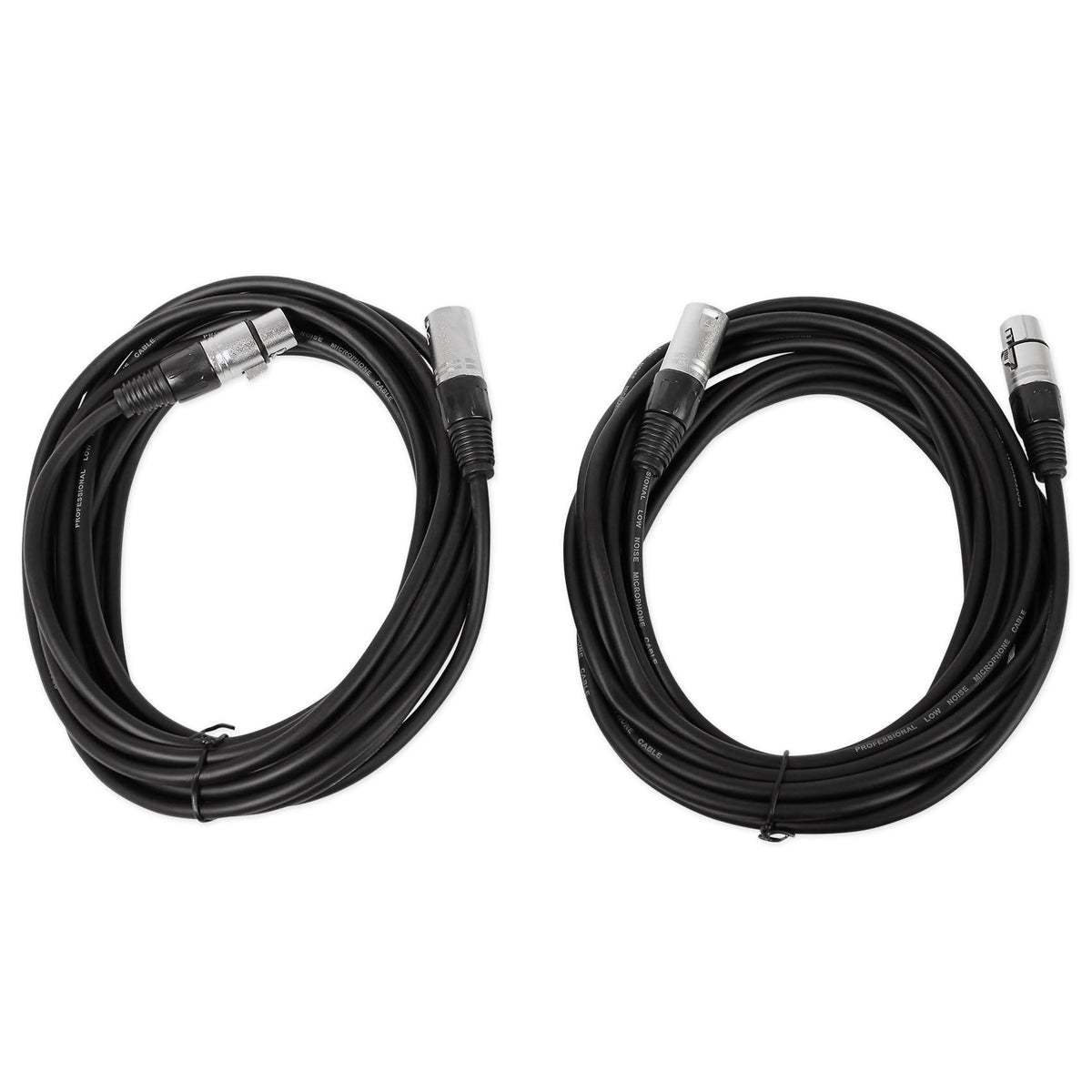 Adjustable Speaker Light Stands Pair with XLR Cables D237332