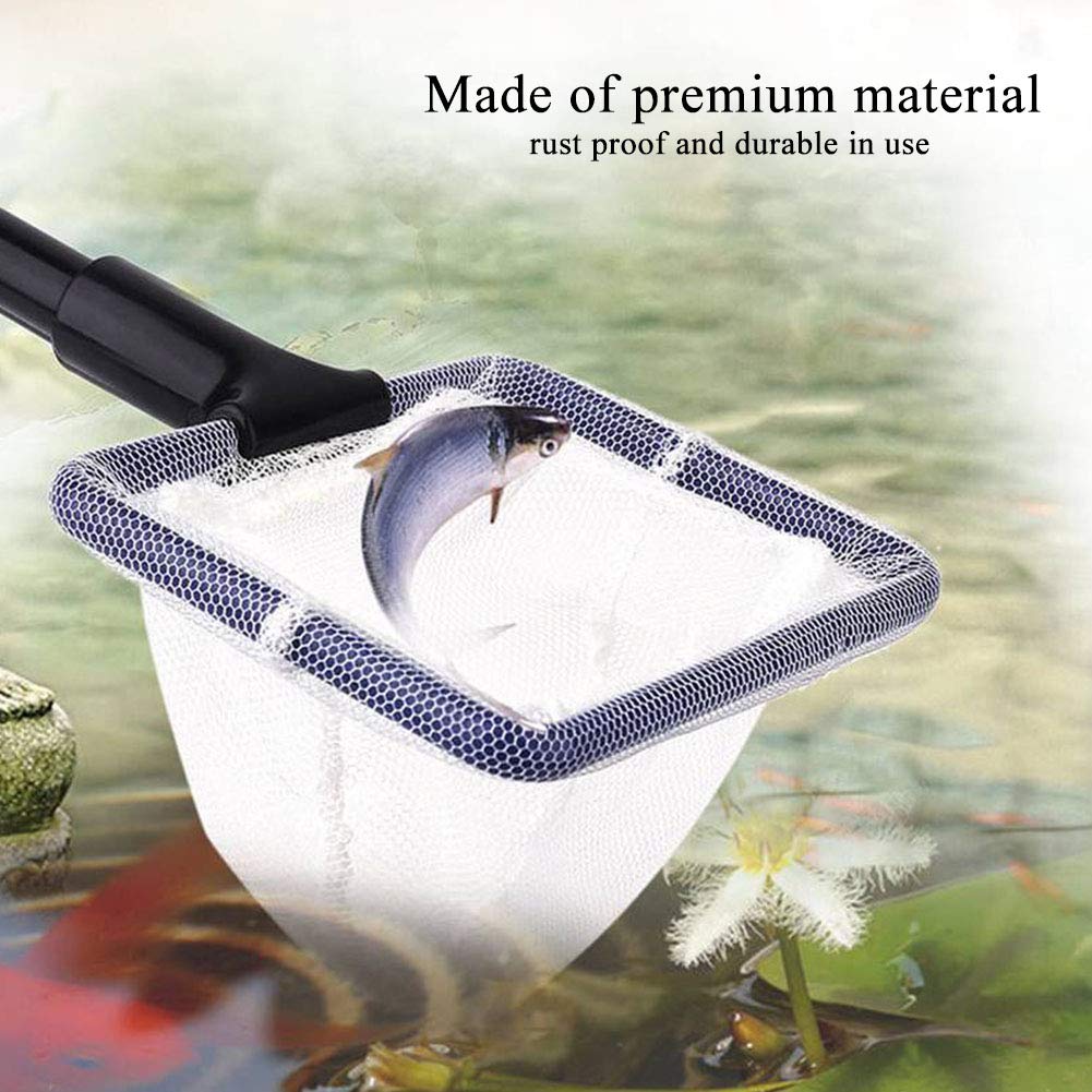 5 in 1 Retractable Aquarium Cleaning Kit with Stainless Steel Scraper V44990