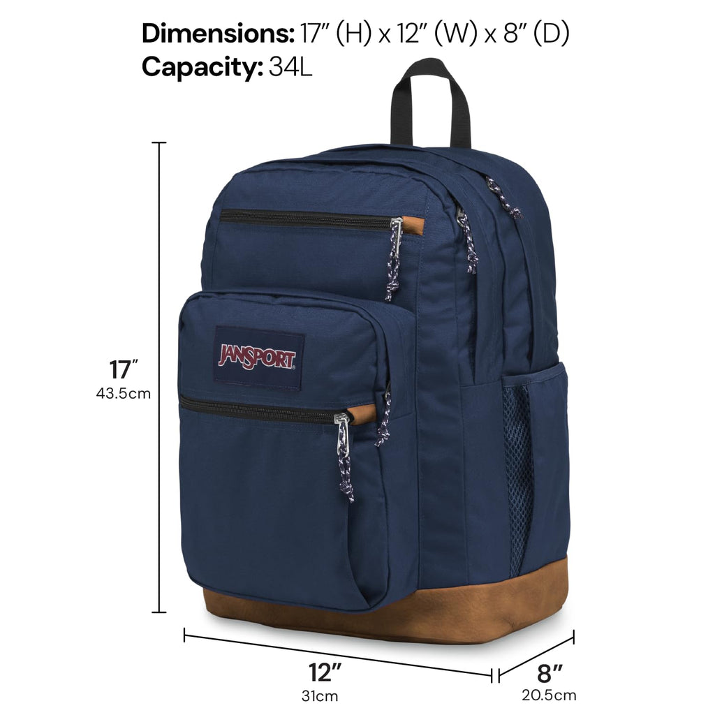 Black 15-inch Laptop Backpack with 2 Compartments O96833