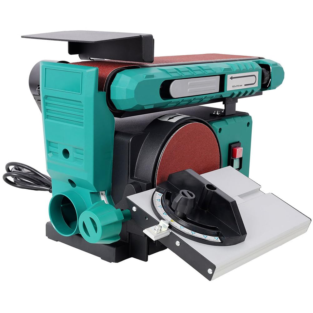 4x36 in Belt & 6 in Disc Sander with Cast Iron Base C4220