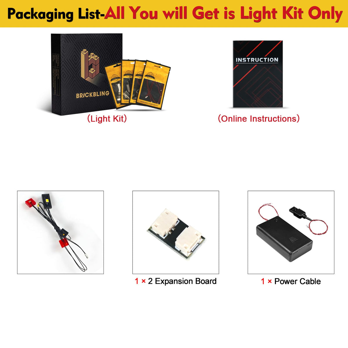 Light Compatible with Lego W800937