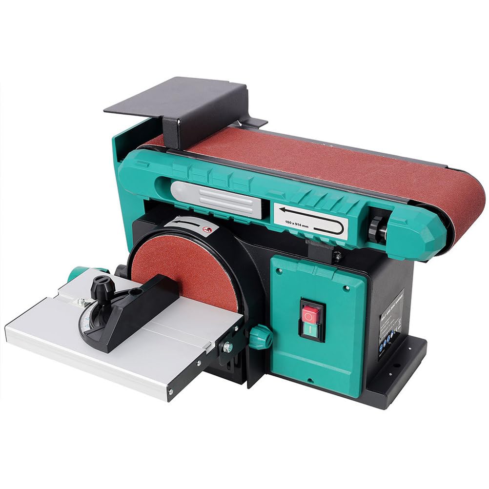 4x36 in Belt & 6 in Disc Sander with Cast Iron Base C4220