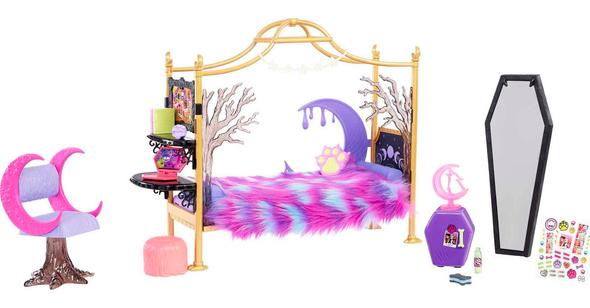Playset with Doll House Furniture & Toy Accessories U51971