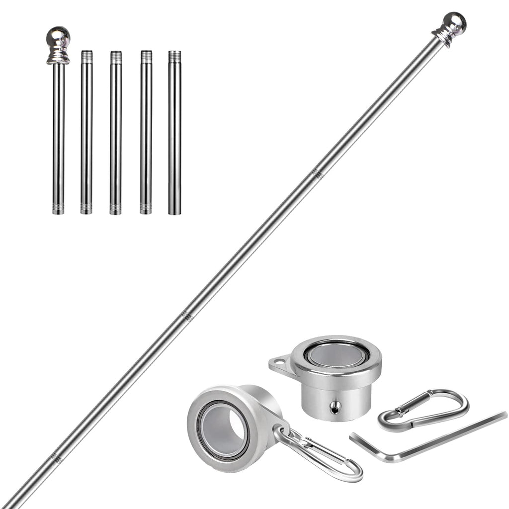 6 FT Stainless Steel Flag Pole O6786