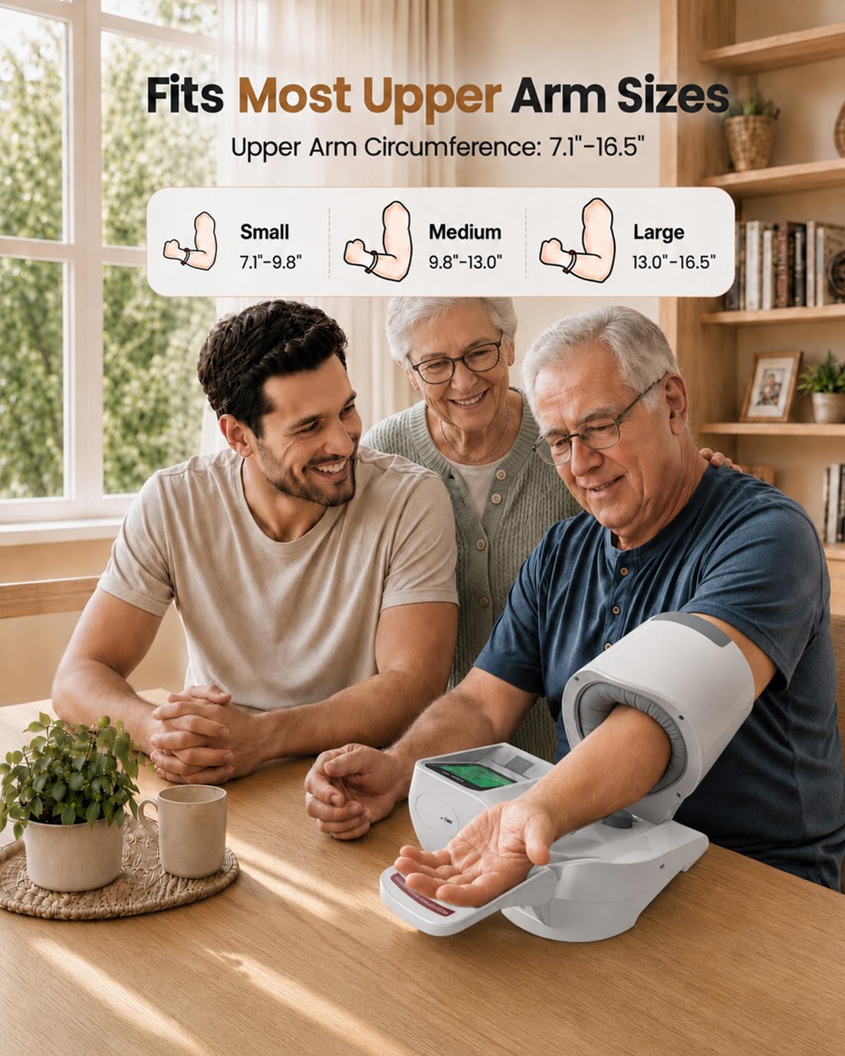 Upper Arm Blood Pressure Monitor U848415
