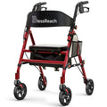 Lightweight Foldable Rollator Walker with Seat X97253