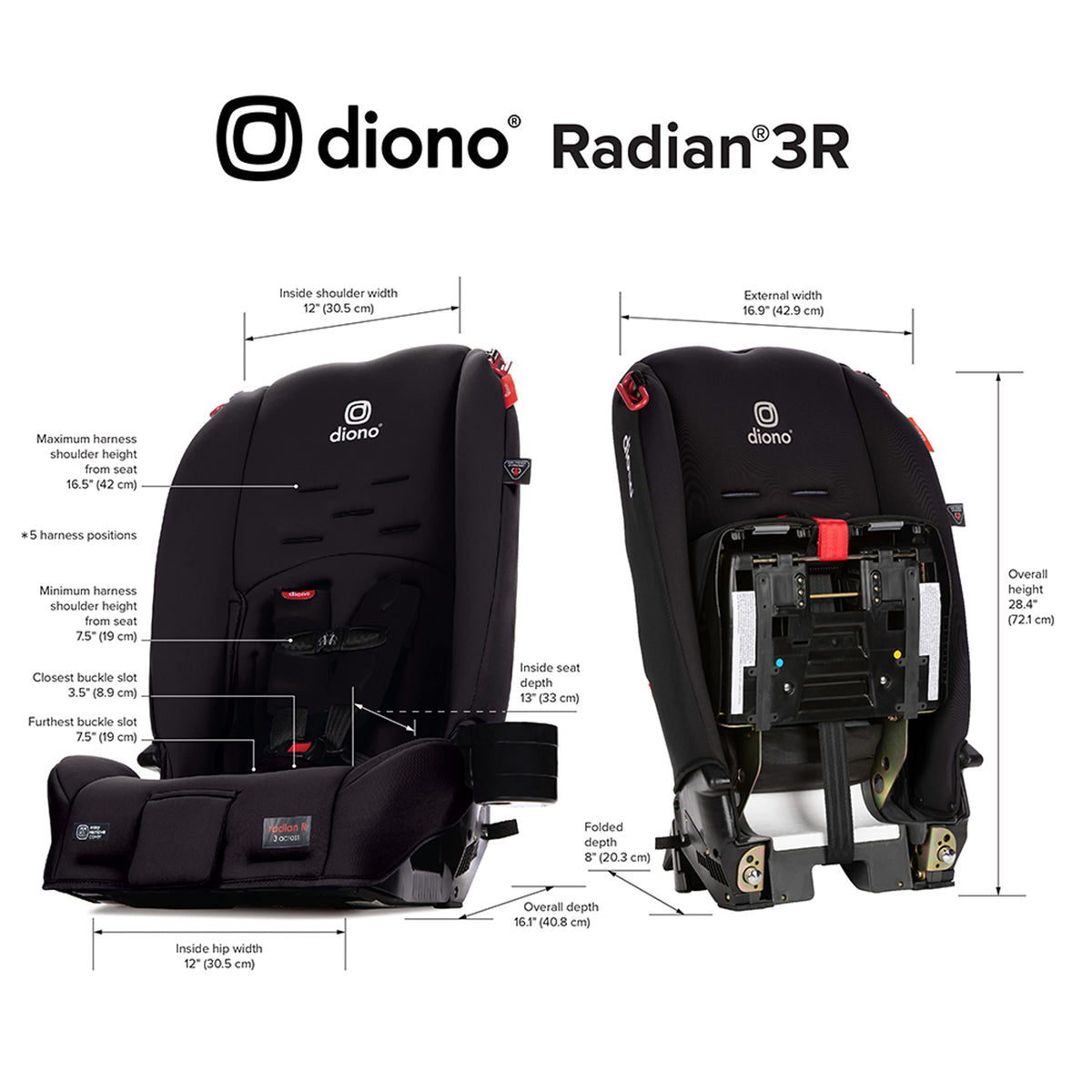 3-in-1 Convertible Car Seat C50905