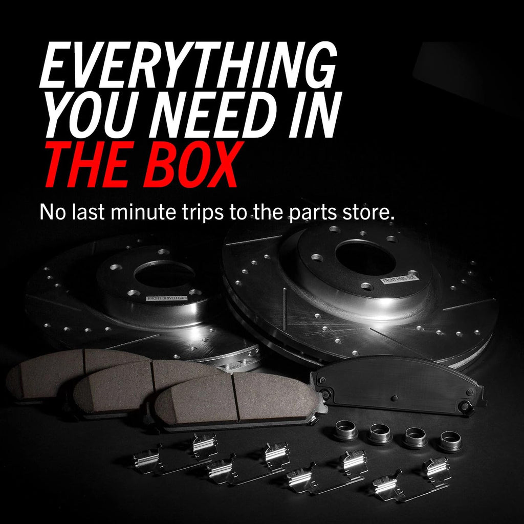Brake Pad & Rotor Kit Front & Rear Z841