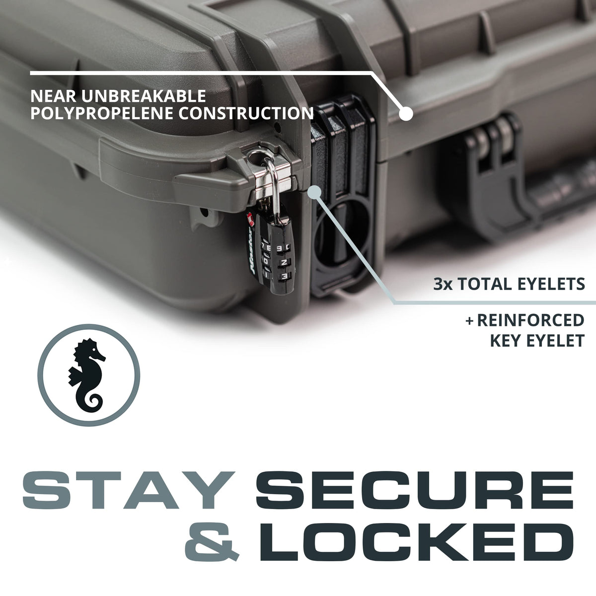 Heavy Duty Protective Dry Box Case B515