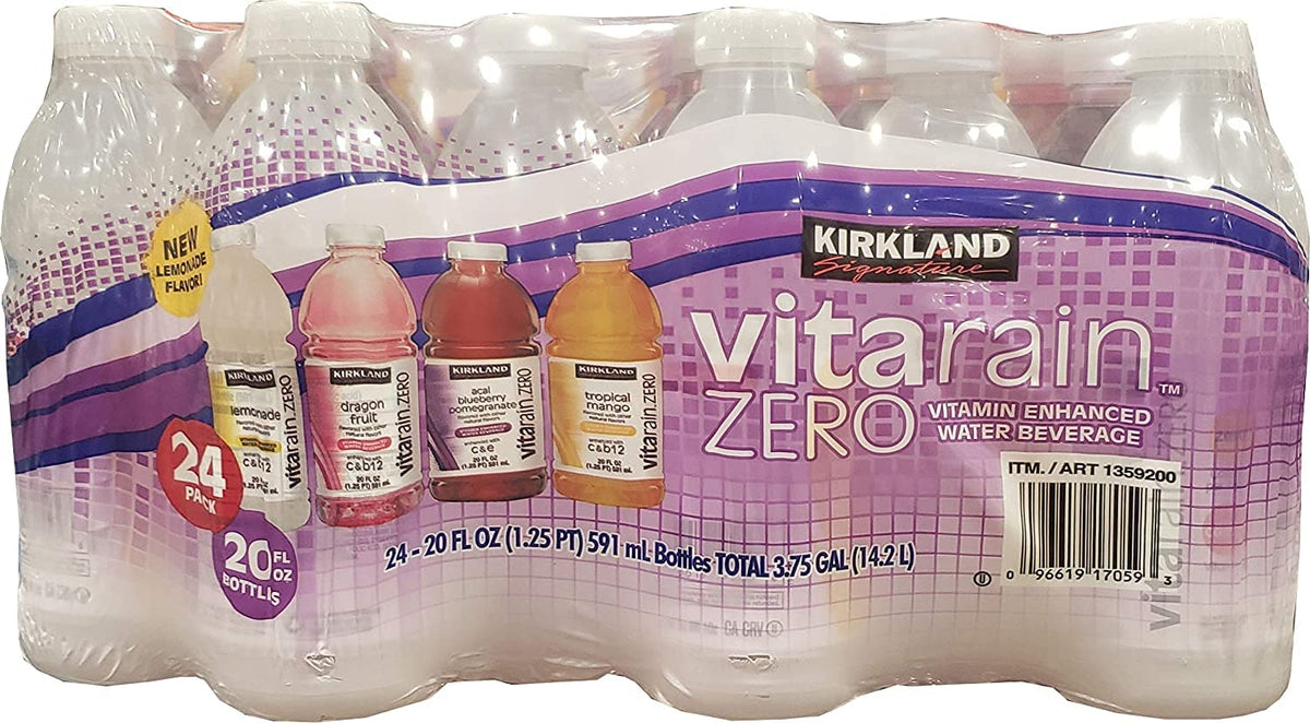 Variety Water Beverage 24/20 Fl Oz Bottles M809838