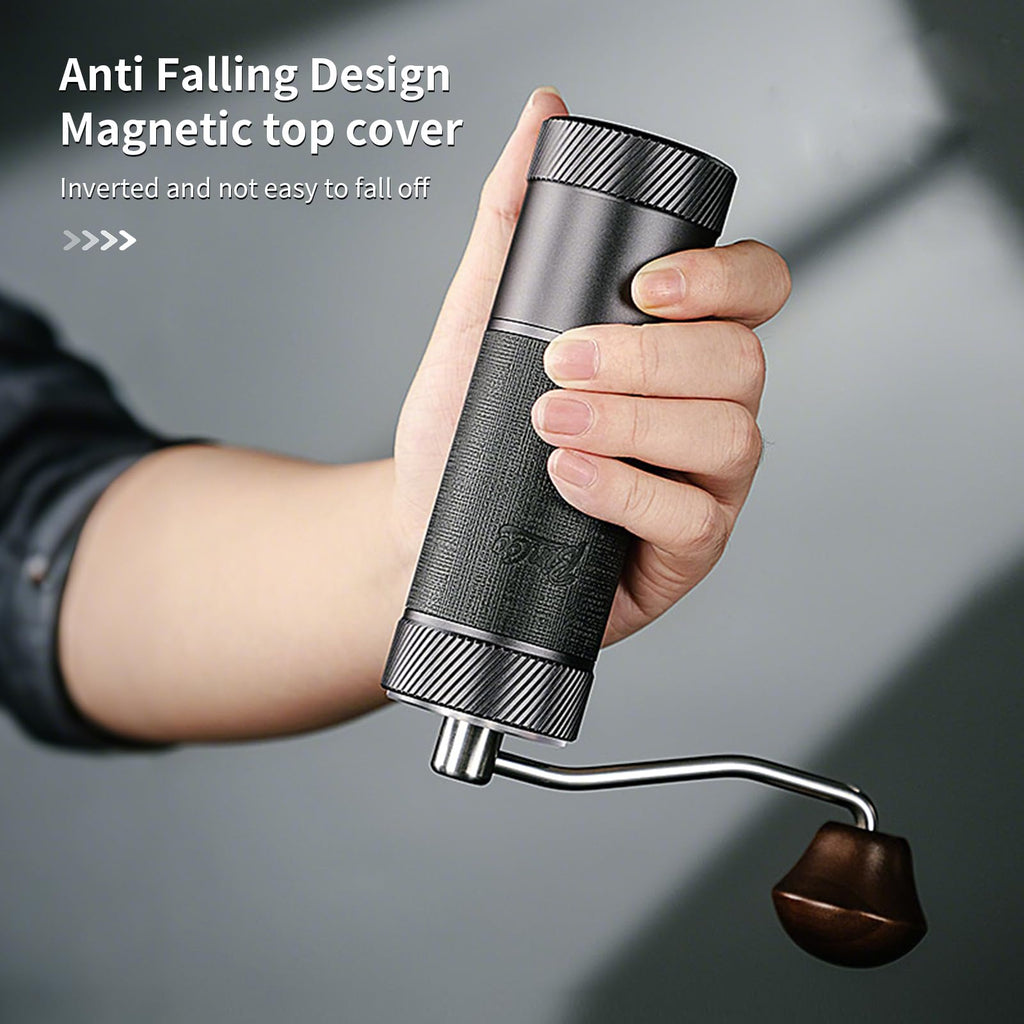 Manual Coffee Bean Grinder with Stainless Steel Conical Burr C935880