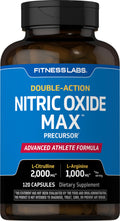 3000mg 120 Capsules Nitric Oxide Supplement with L Arginine and L Citrulline W768932