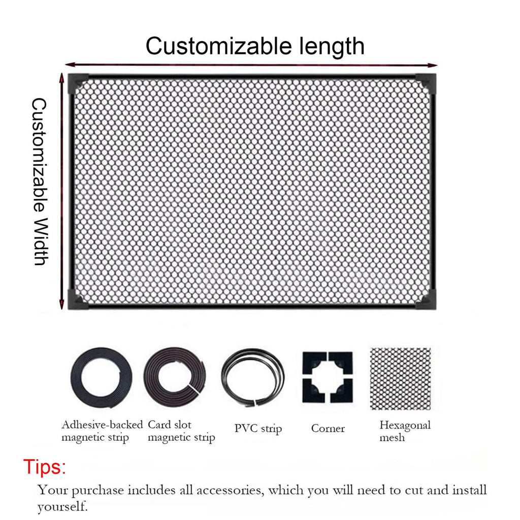 Magnetic Fish Tank Lid Cuttable Aquarium Top Cover T54818