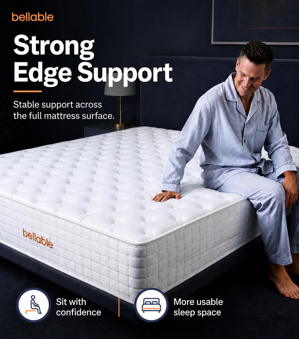 14 Inch Hybrid Full Mattress with Cooling Gel Memory Foam Z987