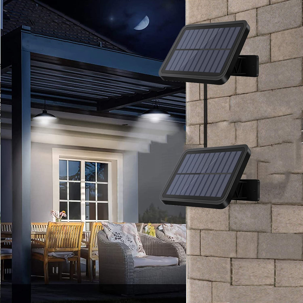 Solar Pendant Lights IP65 Waterproof Dusk to Dawn with Remote Controller I809