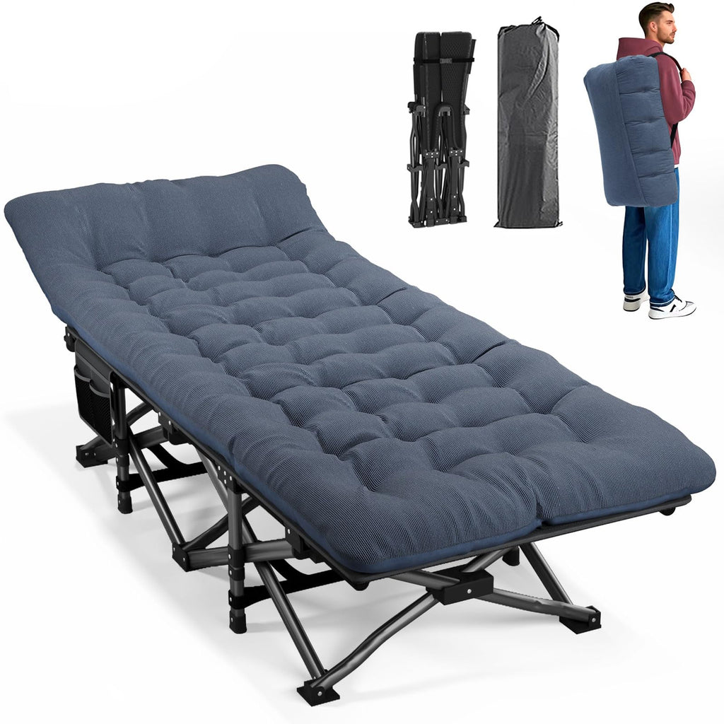 Camping Cot with Cushion S37083