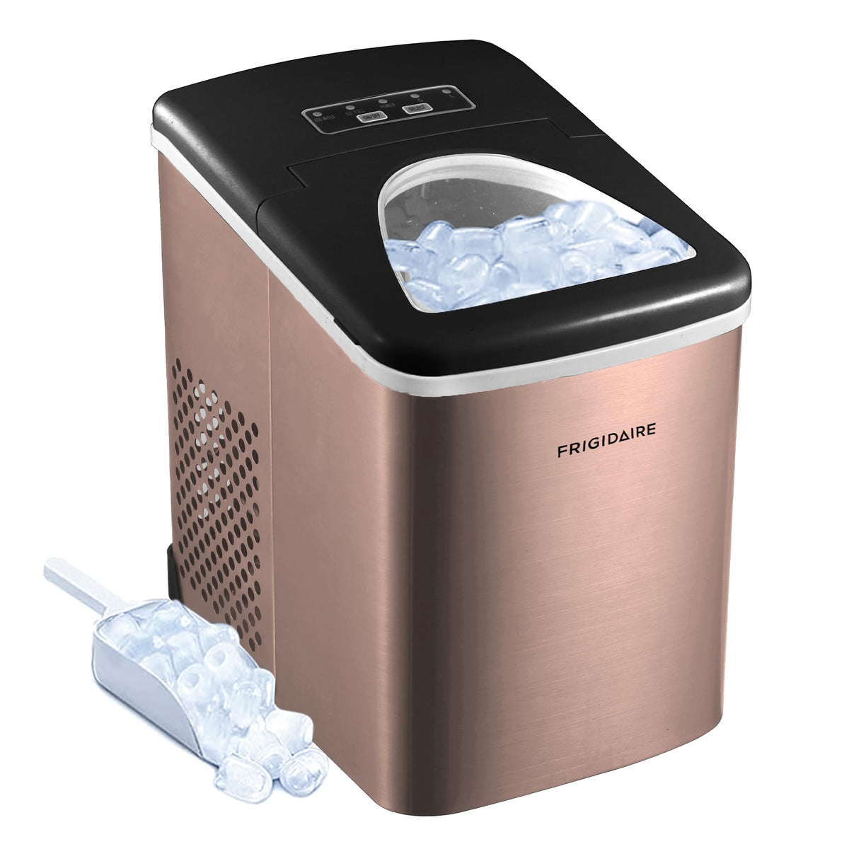Stainless Steel Countertop Ice Maker Machine with 26 lb Capacity T72228