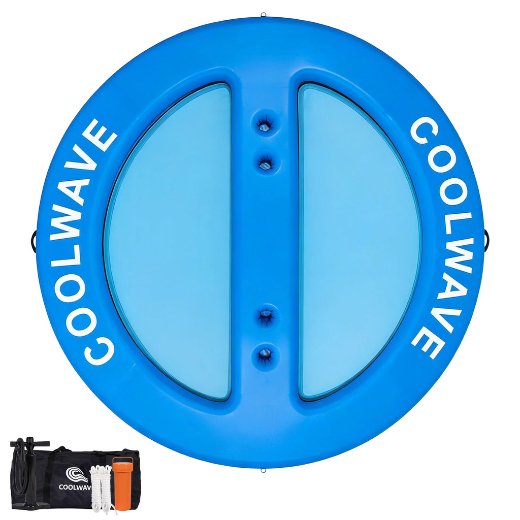 Inflatable Water Hammock with Cup Holders V109