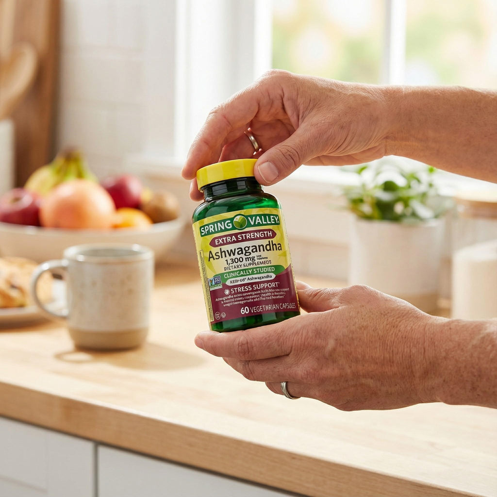 Ashwagandha 1300 mg 60 Vegetarian Capsules P77200