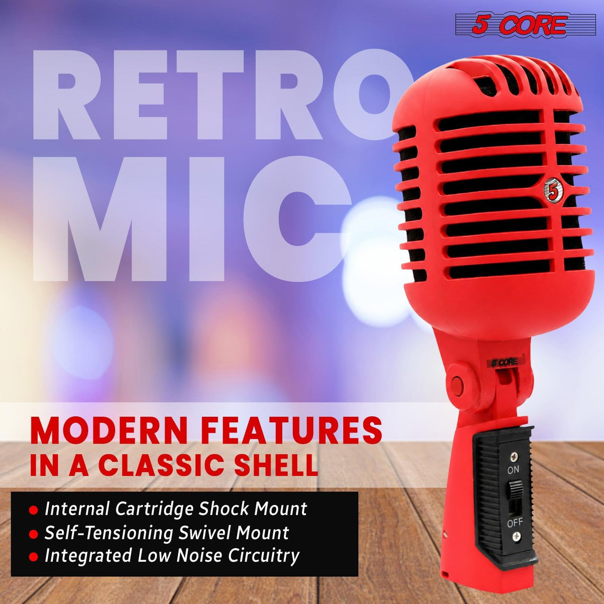 Retro Dynamic Vocal Microphone G927