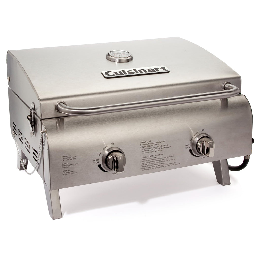 Portable 2-Burner Outdoor Gas Grill W120