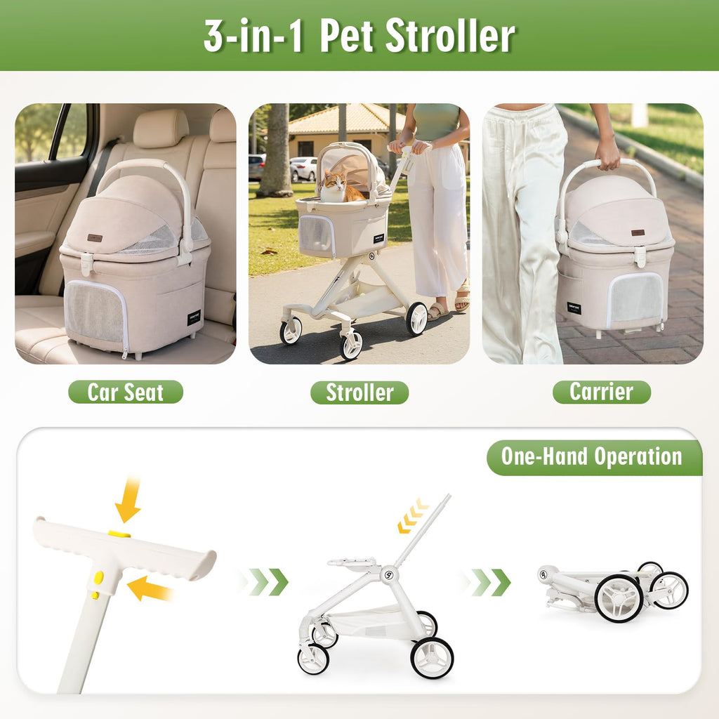 Pet Stroller for Small Dog & Cats R71837