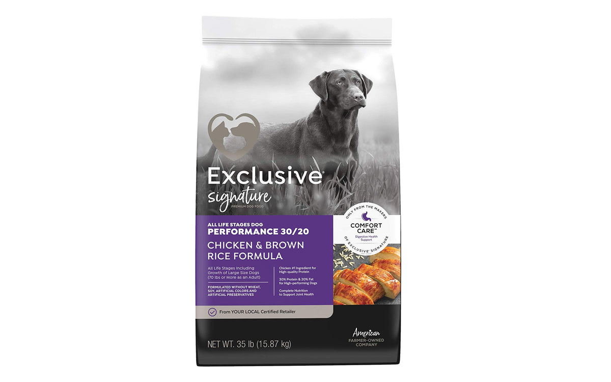 Chicken & Brown Rice Dog Food W7421