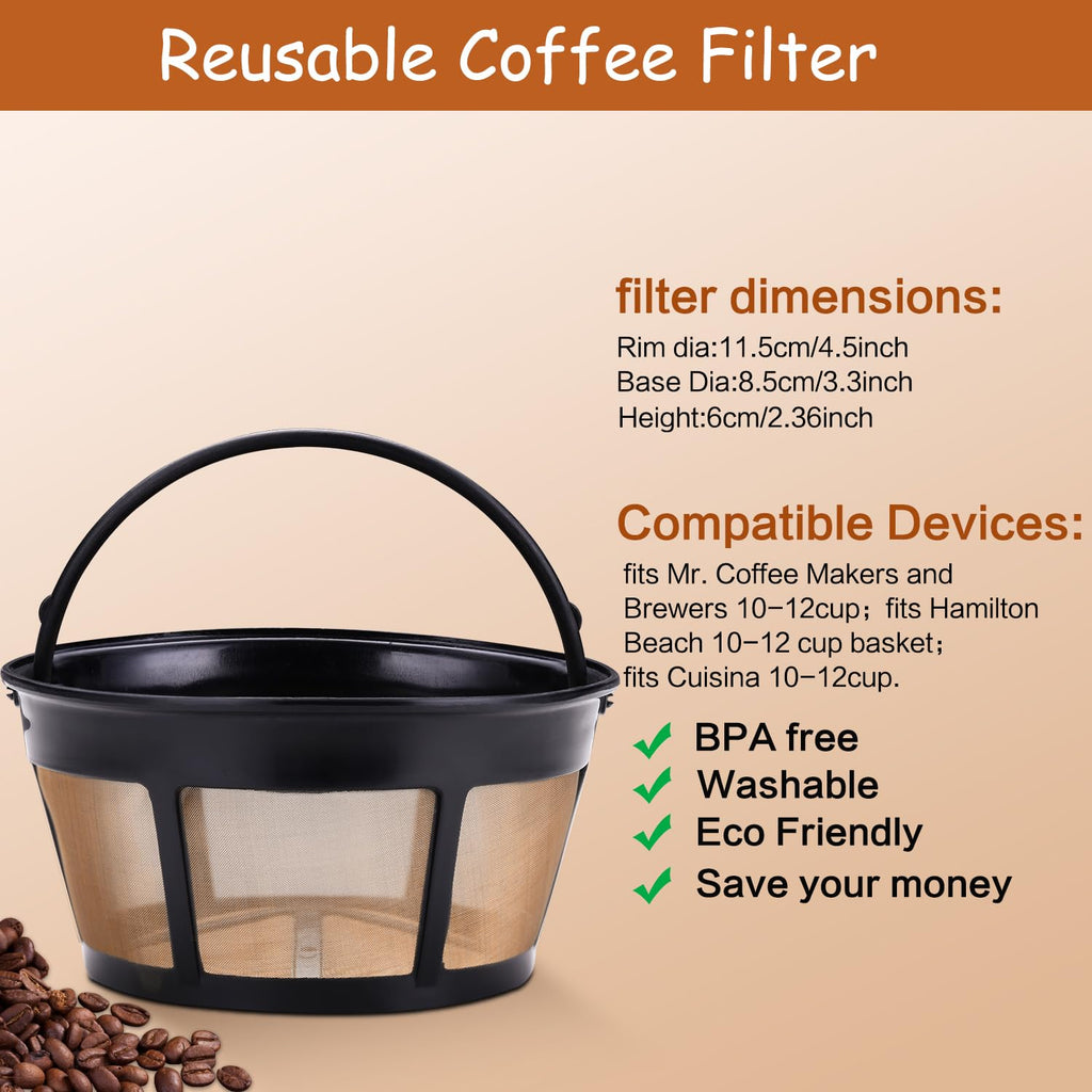 Reusable Coffee Filter 10-12 Cup Y26038